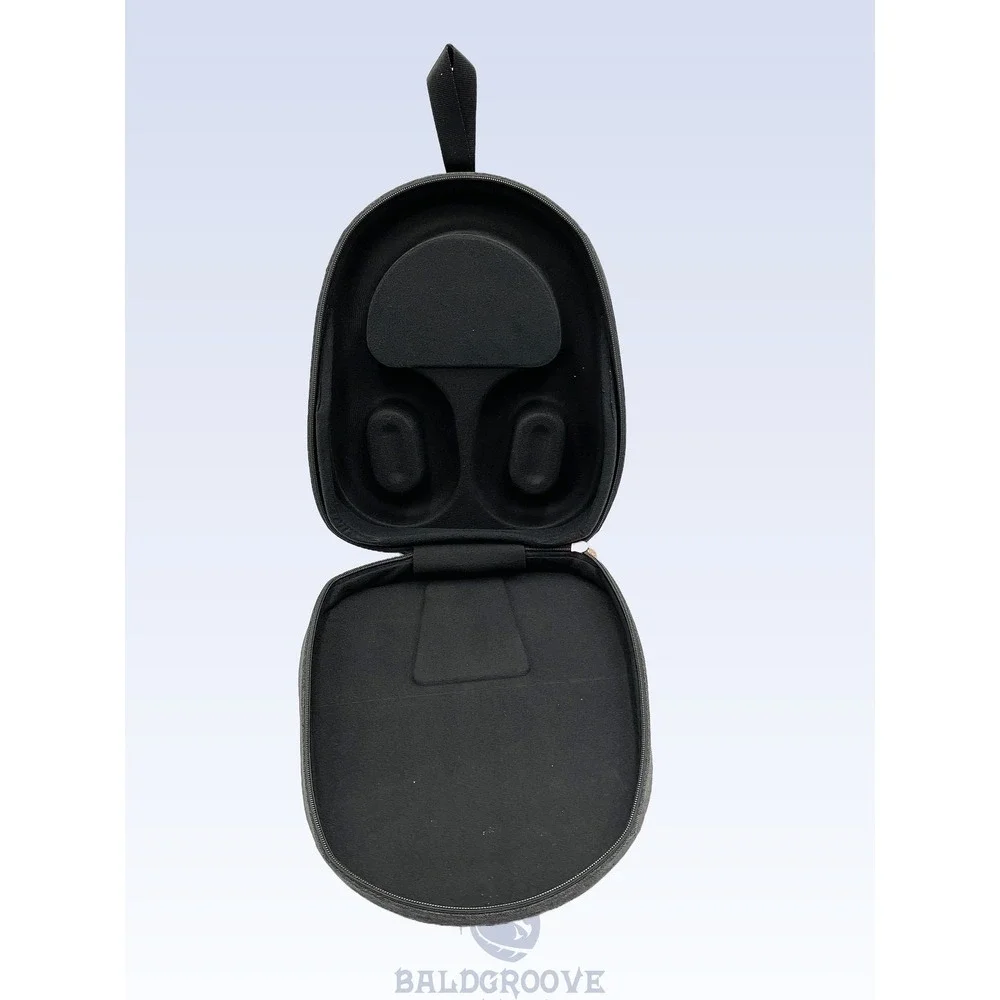 Gray Headphone Hard‎ Case with Handle